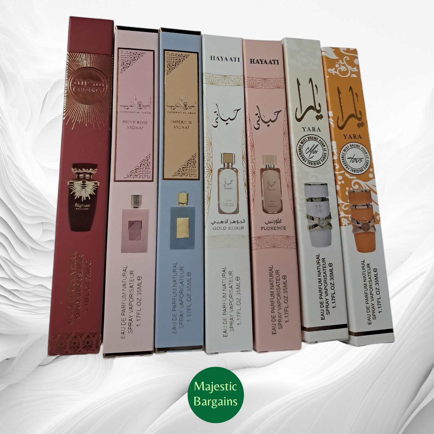 ARABIC THEMED PERFUMES LADIES 35ml