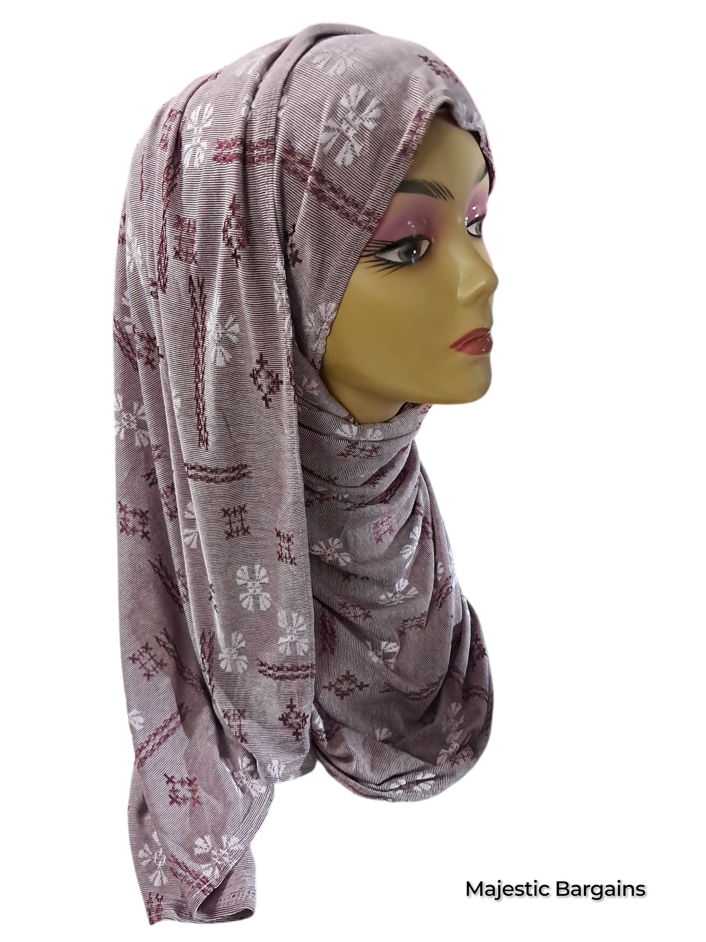 PRINTED STRETCHY SCARF