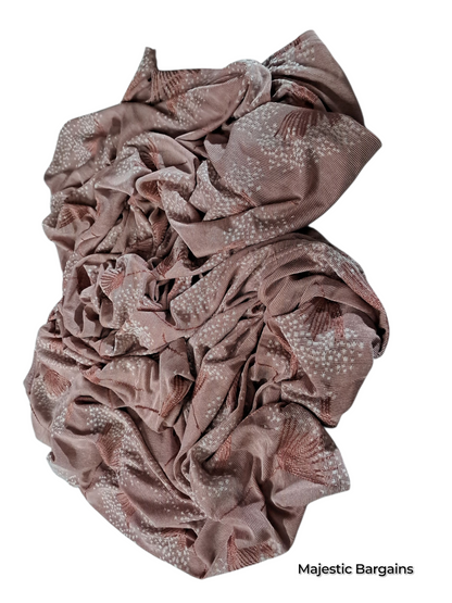 PRINTED STRETCHY SCARF