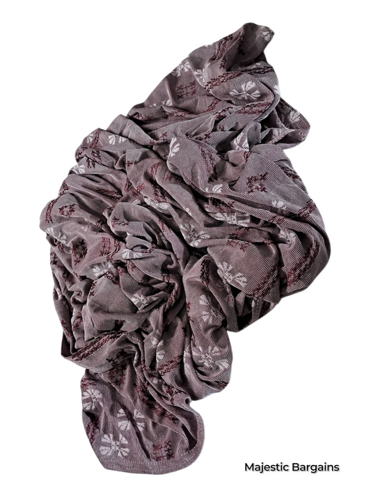 PRINTED STRETCHY SCARF