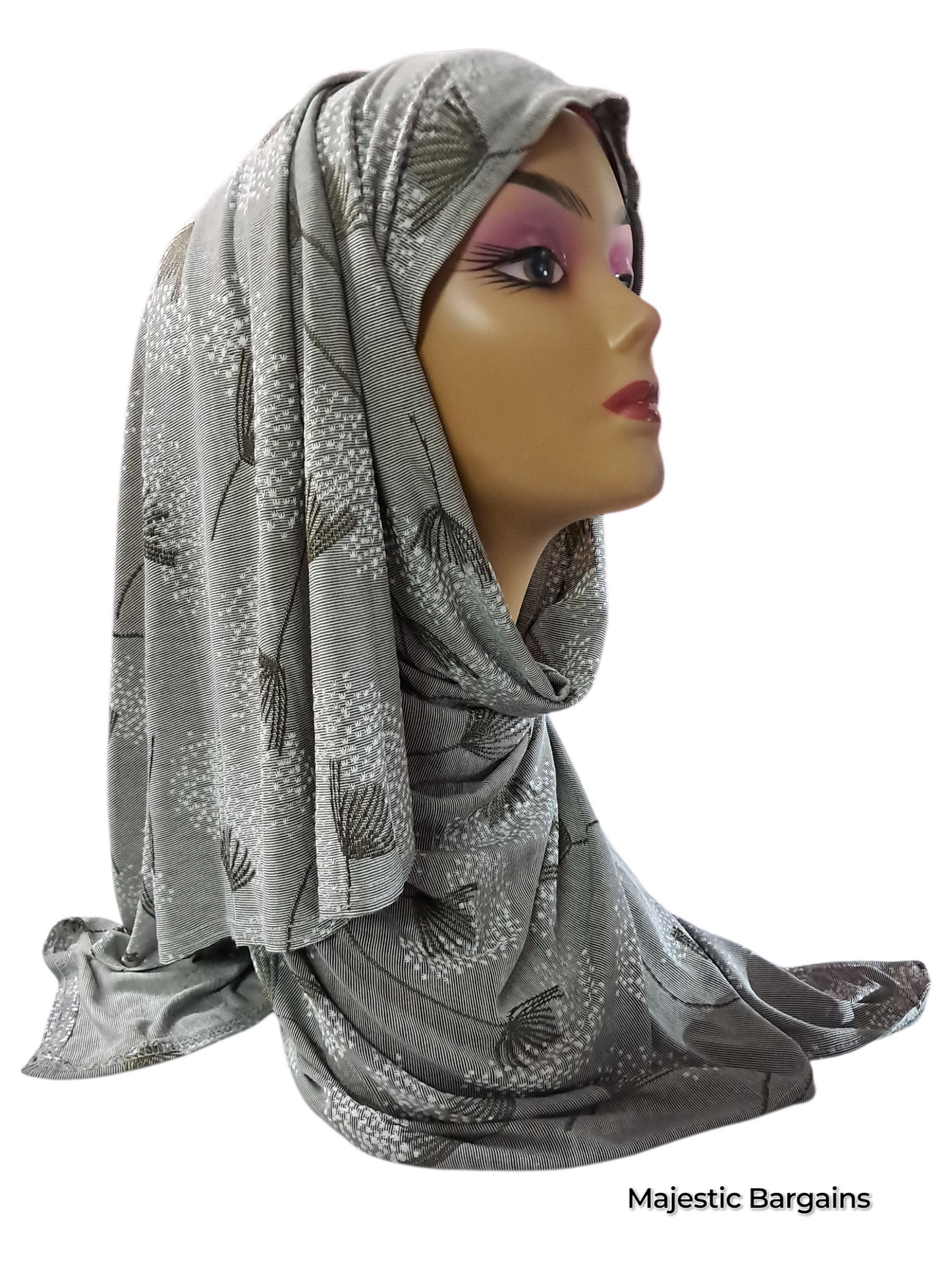 PRINTED STRETCHY SCARF