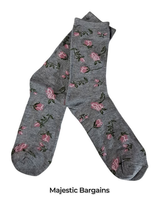FLORAL SOCKS