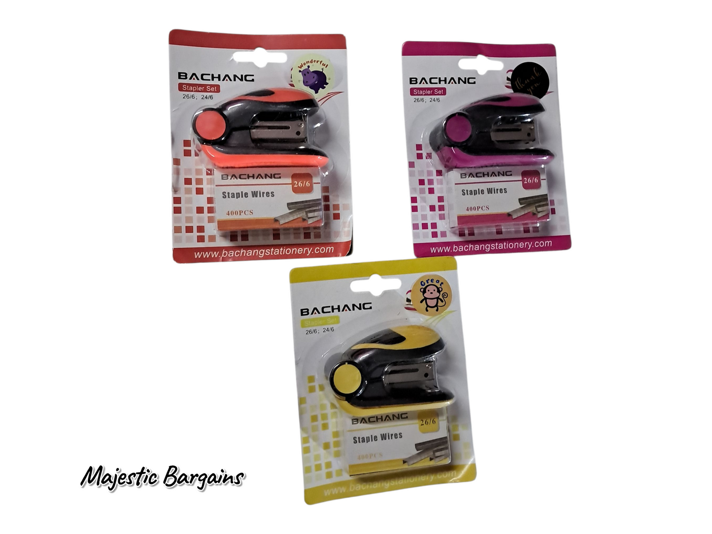 MINI STAPLER + STAPLE PINS