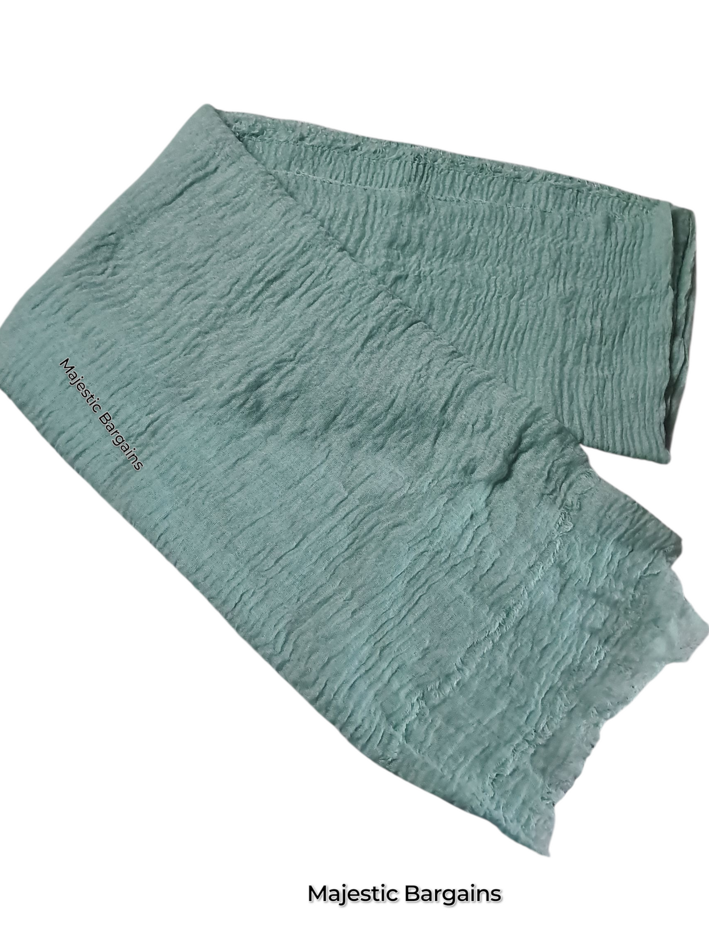 CRUSH COTTON SCARF
